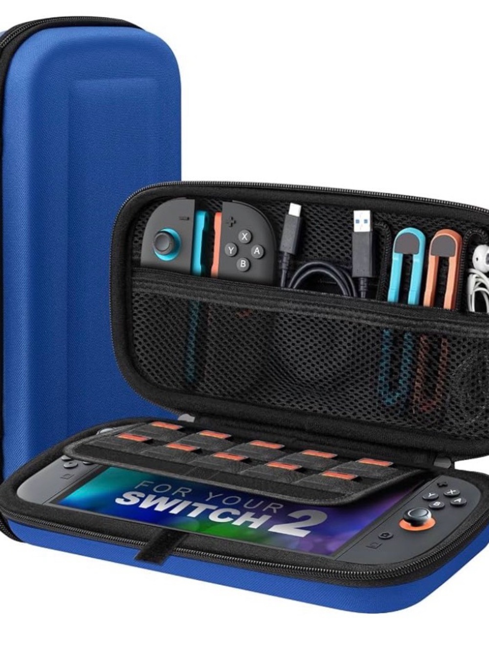 Nintendo Switch 2 Protective Carrying Case - Blue